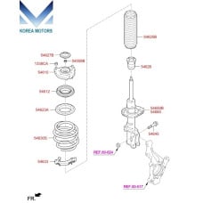 MOBIS FRONT SHOCK ABSORBER HYUNDAI TUCSON 2018-21
